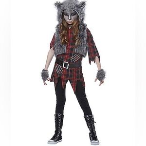 Werewolf girl costume